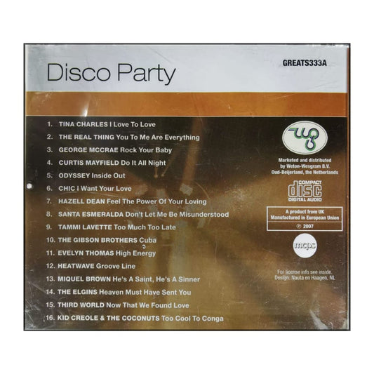 Disco Party High Energy Disco Greats