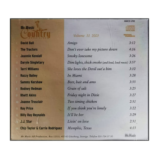 Mr Music Country 2003 Nr 11