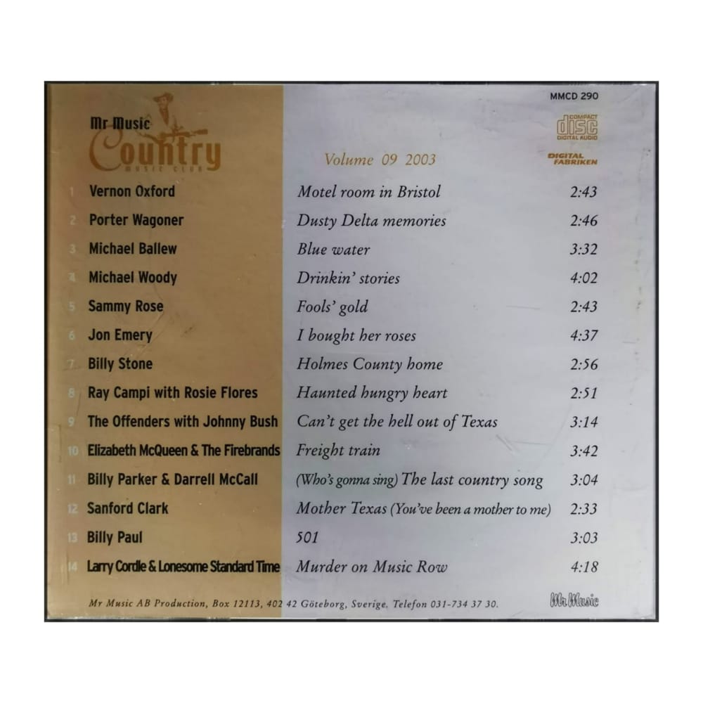 Mr Music Country 2003 Nr 9
