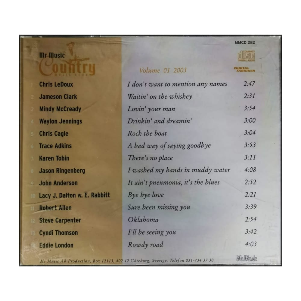 Mr Music Country 2003 Nr 1