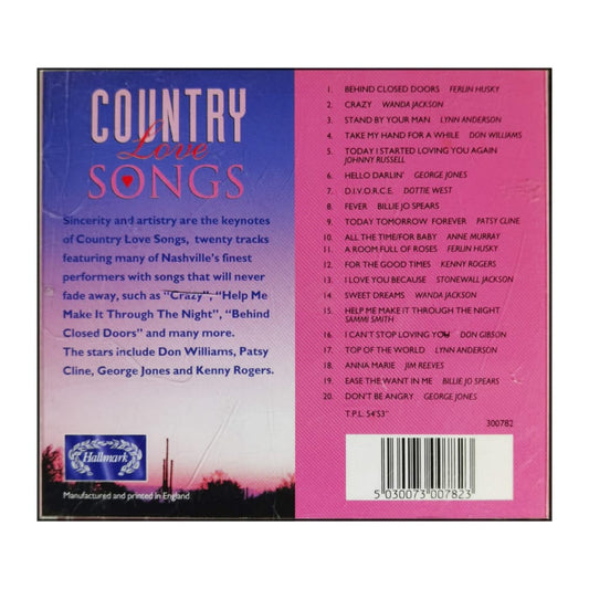 Country Love Songs