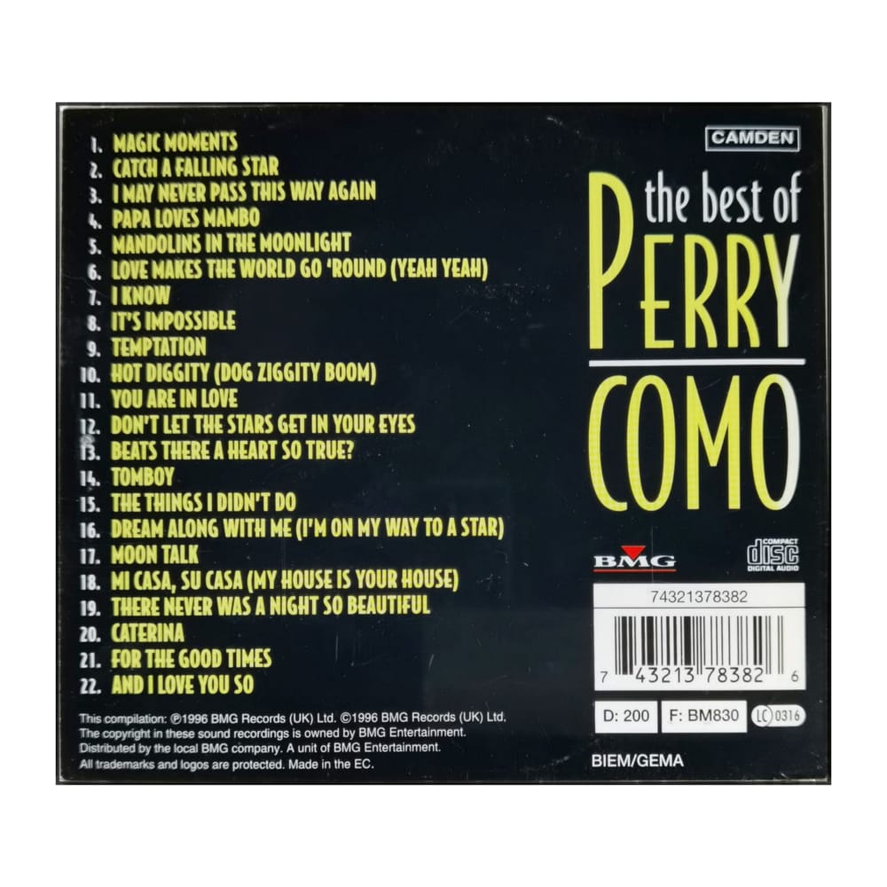 Perry Como: The Best Of