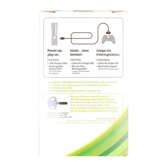 Xbox 360: Charge Kit (Black)