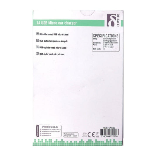 Usb Micro Car Charger