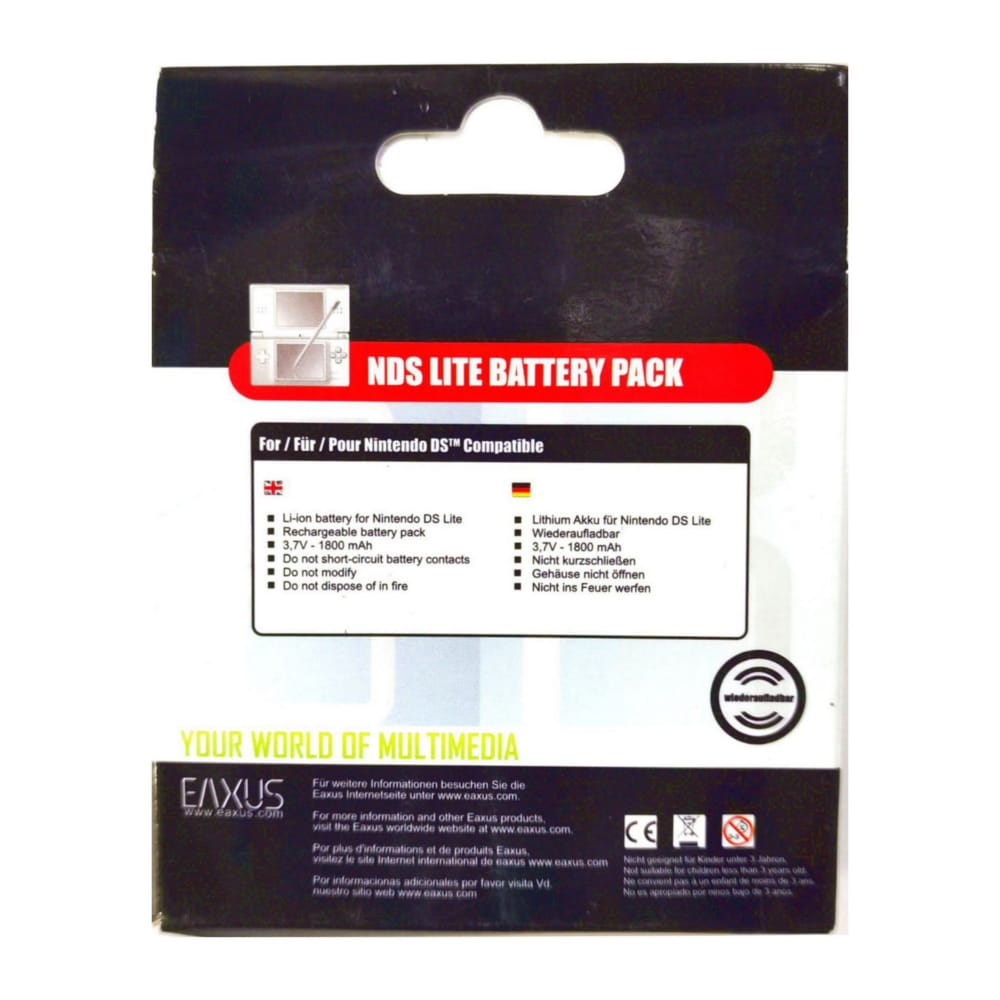 Nintendo Ds Lite: Battery