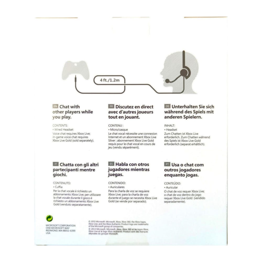 Xbox 360: Headset Microsoft