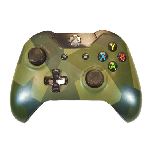 Xbox One: Controller Wireless (Green Camouflage) Microsoft