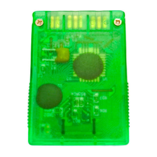 Playstation 1: Memory Card (8Mb) (Green) Ps1