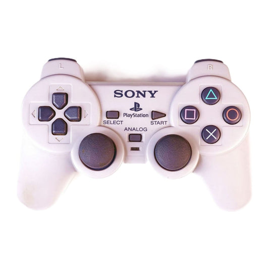 Playstation 1: Controller Wired Scph-1200 H (Grey) Ps1 Sony