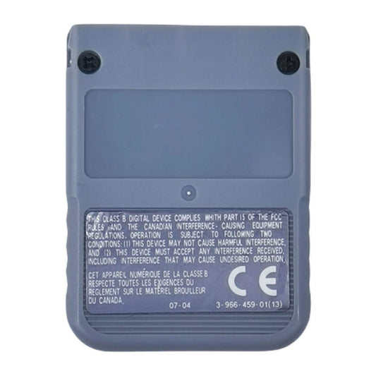 Playstation 1: Memory Card (1Mb) (Grey) Ps1