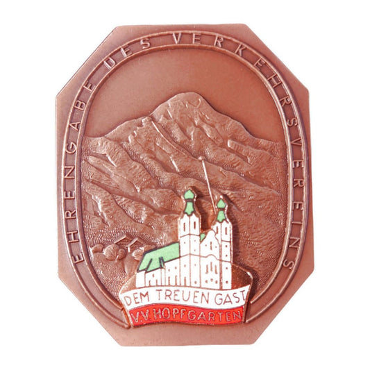 Ehrengabe Des Verkehrsvereins - Dem Treuen Gast V. V. Hofgarten - Medal