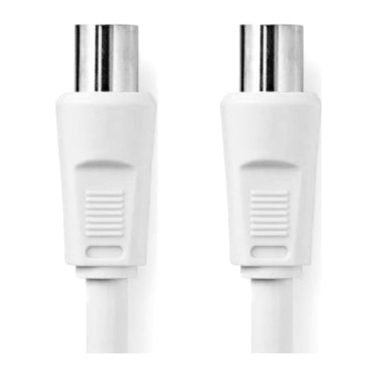 Rf 75 Ohm (M) To (F) (10M) (White)