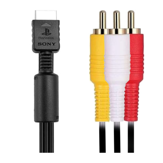 Playstation: Av Cable Ps1 Ps2 Ps3 Sony