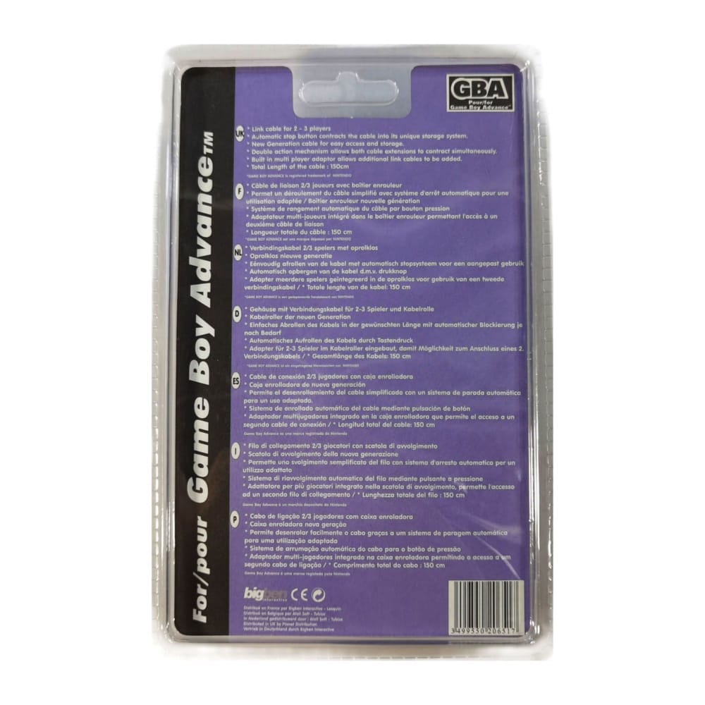 Nintendo Gba: Roller Link Bigben