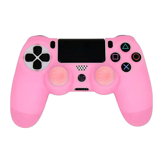 Playstation 4: Controller Silicone + Thumb Grips (Pink) Ps4