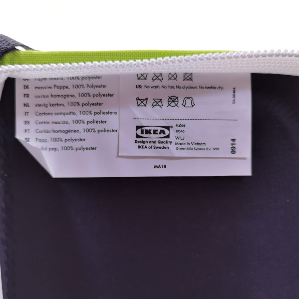Disc Organizer: (Green) Ikea