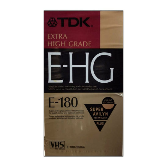 Vhs (180) Tdk