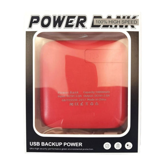 Power Bank - Usb Power Supply (Red)