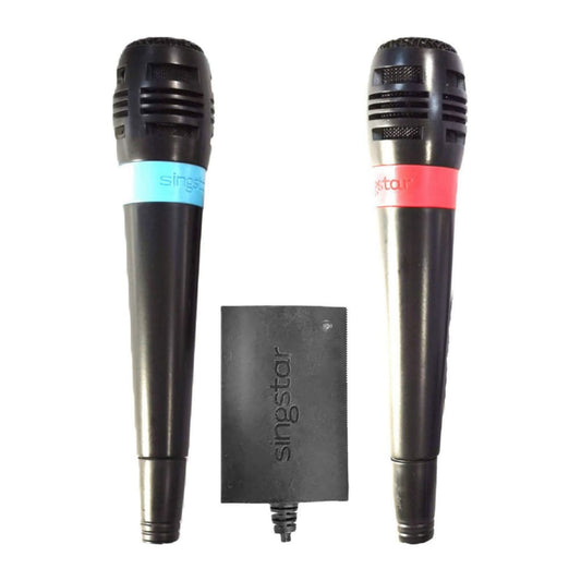 Playstation 2: Singstar Microphone Set Ps2 Sony