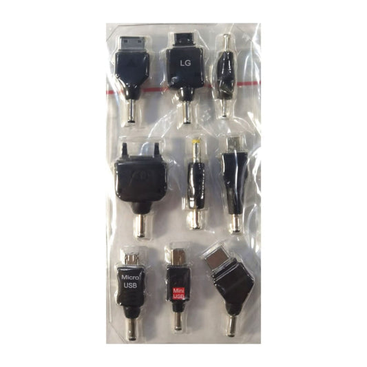Mobile Phone Power Adapters Universal (9Pcs)