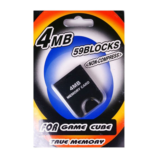 Nintendo Gc: Memory Card (4Mb) (Black)