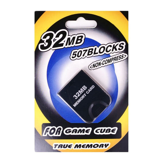 Nintendo Gc: Memory Card (32Mb) (Black)