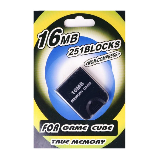 Nintendo Gc: Memory Card (16Mb) (Black)