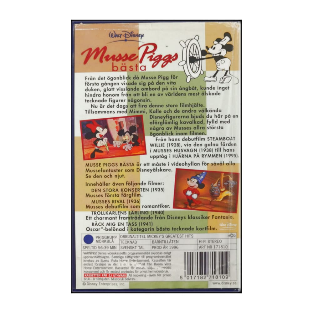 Mickey'S Greatest Hits | Musse Piggs Bästa