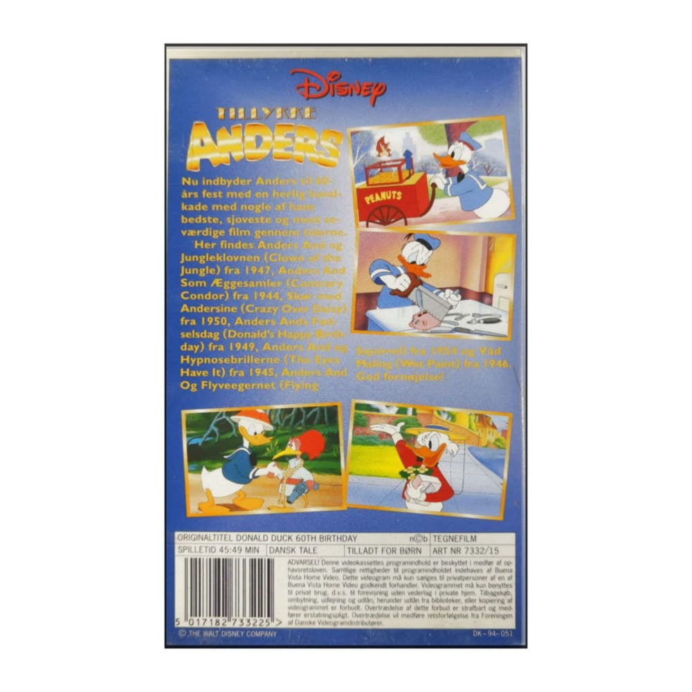 Donald Duck | Tillykke Anders