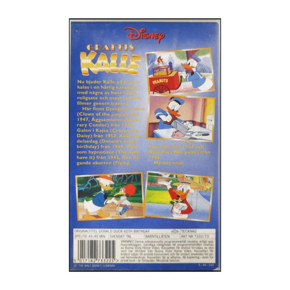 Donald Duck | Grattis Kalle