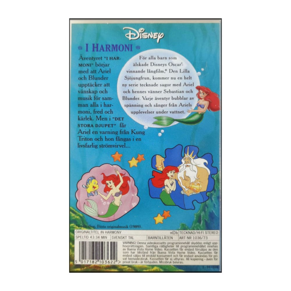 The Little Mermaid | Den Lilla Sjöjungfrun: I Harmoni