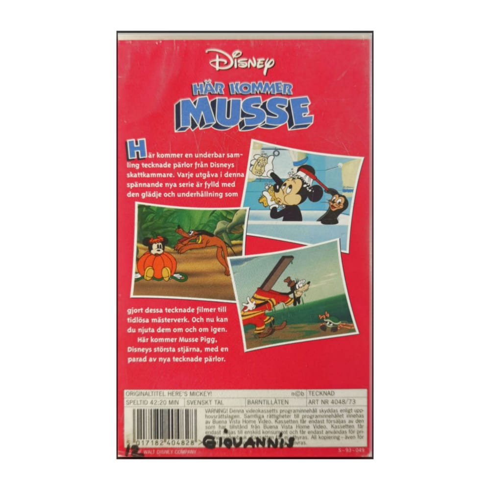 Here'S Mickey! - Här Kommer Musse