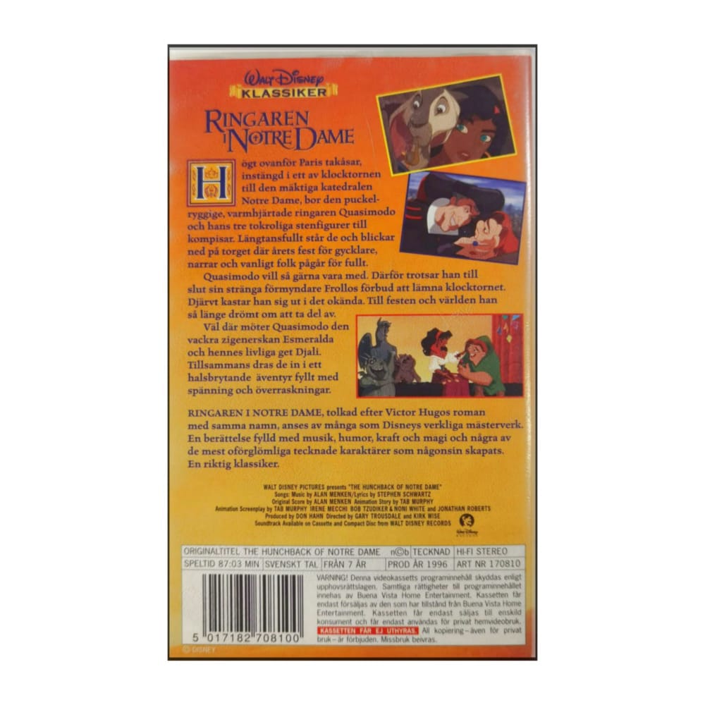 The Hunchback Of Notre Dame | Ringaren I Notre Dame