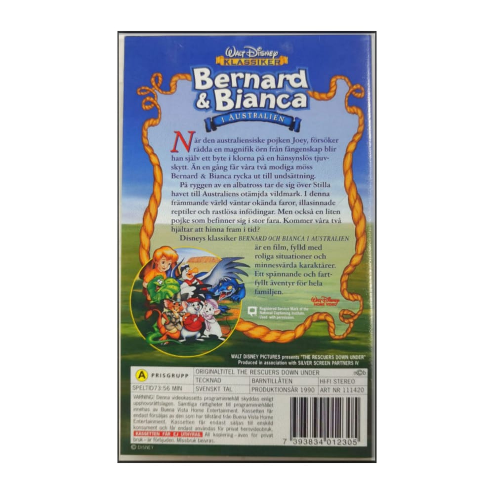 The Rescuers | Bernard & Bianca I Australien