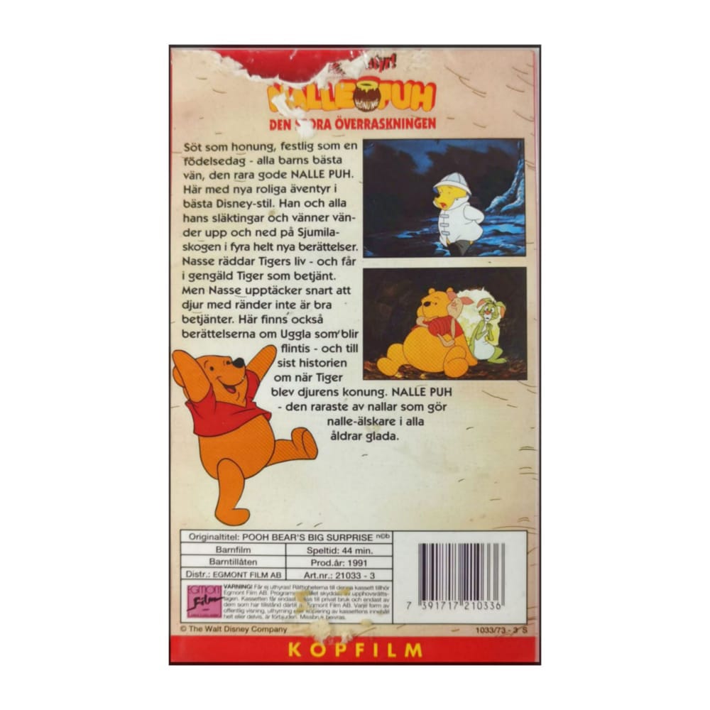 Winnie The Pooh (1991) Nalle Puh: Den Stora Överraskningen