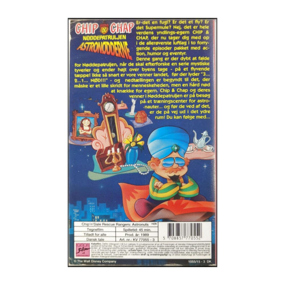 Chip 'N' Dale (1989) Chip Og Chap: Nøddepatruljen Astronødderne