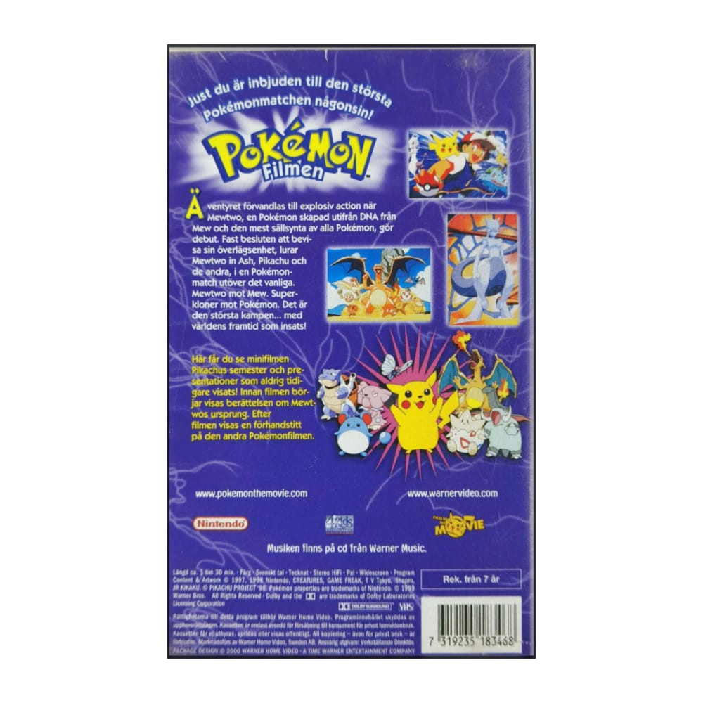 Pokémon (1998) Mewtwo Strikes Back