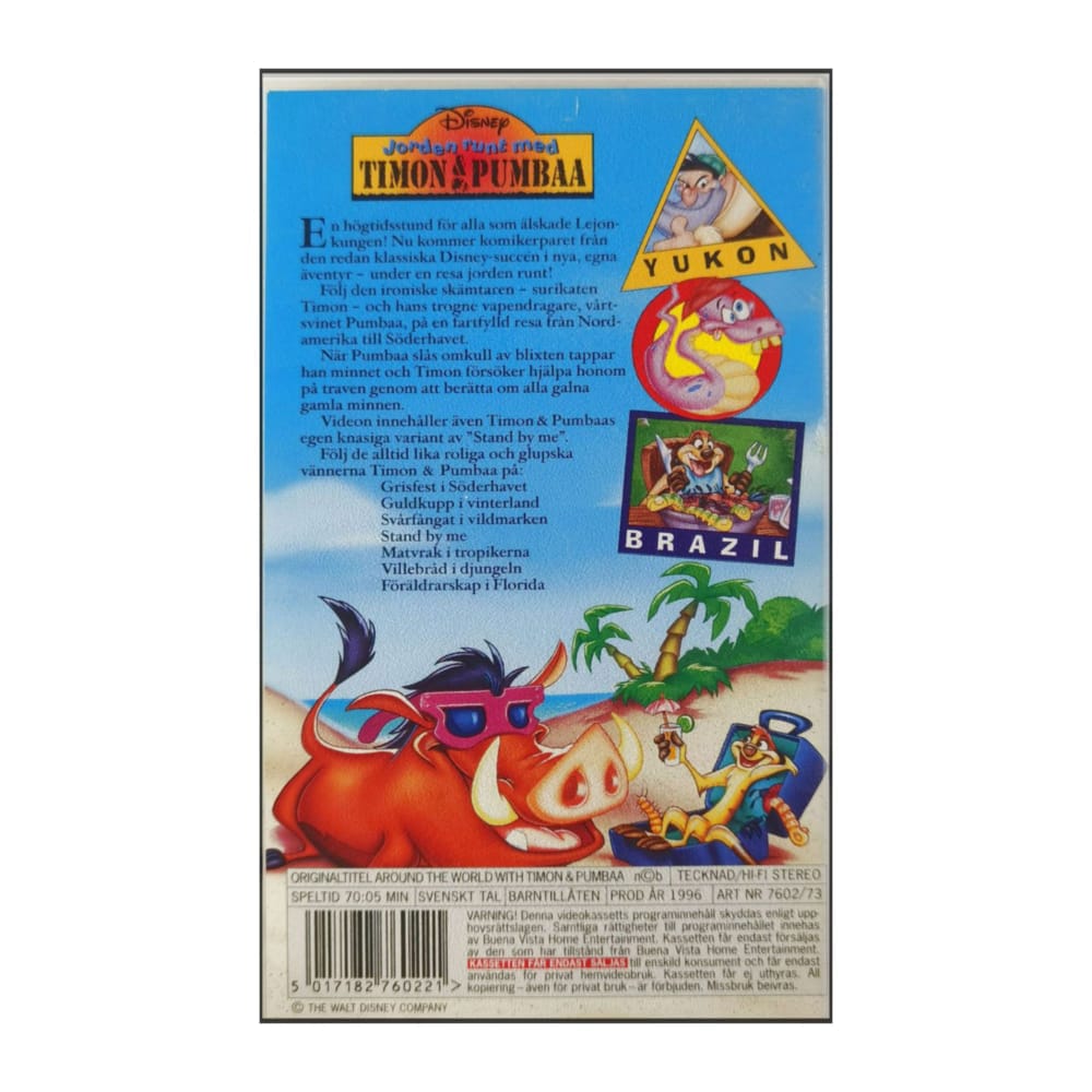 Timon & Pumbaa: Jorden Runt
