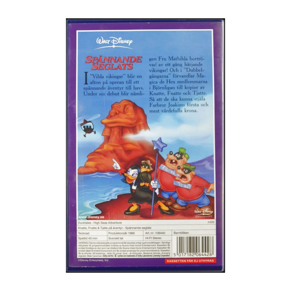 Ducktales | Knatte Fnatte & Tjatte På Äventyr: Spännande Seglats