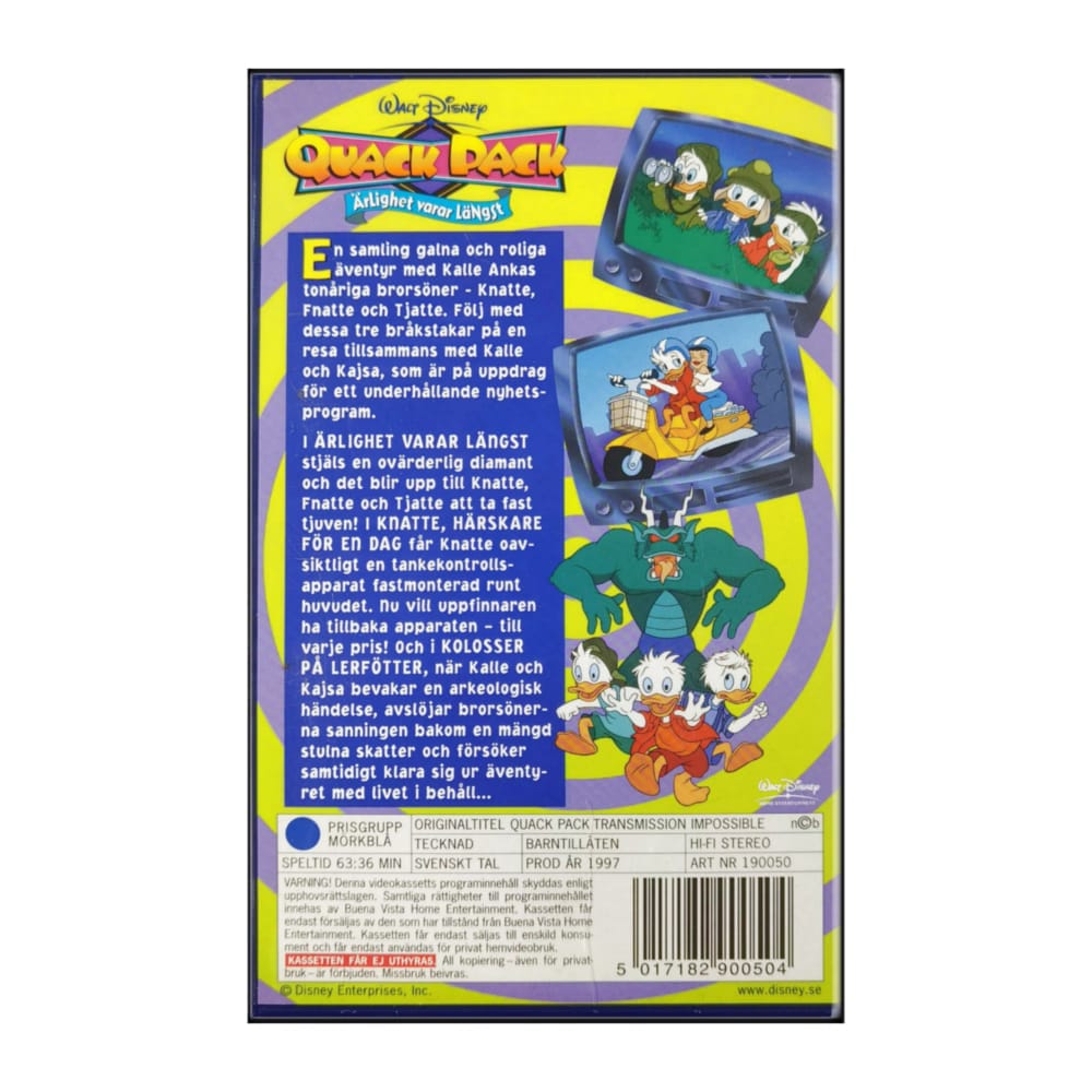 Quack Pack: Ärlighet Varar Längst