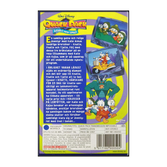 Quack Pack: Ärlighet Varar Längst