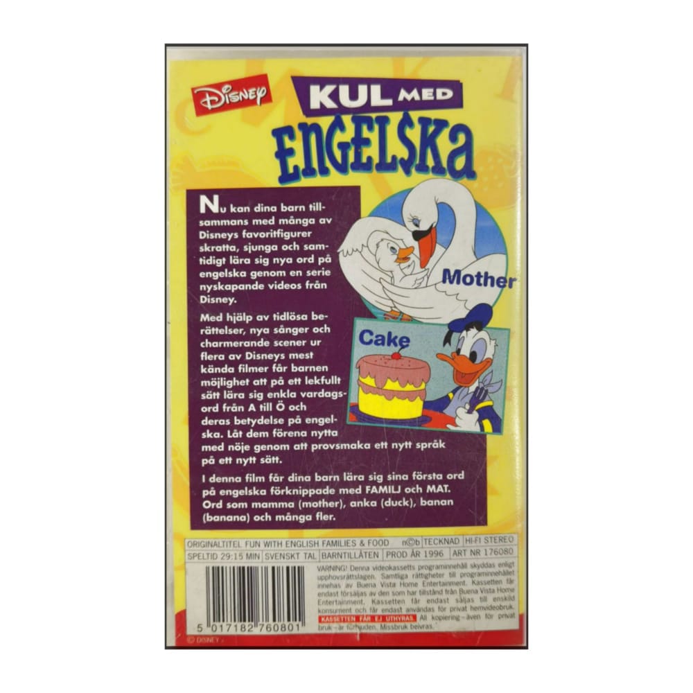 Disney Fun With English - Kul Med Engelska: Familj & Mat