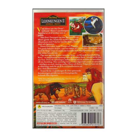 The Lion King 2 | Lejonkungen 2 Simbas Skatt