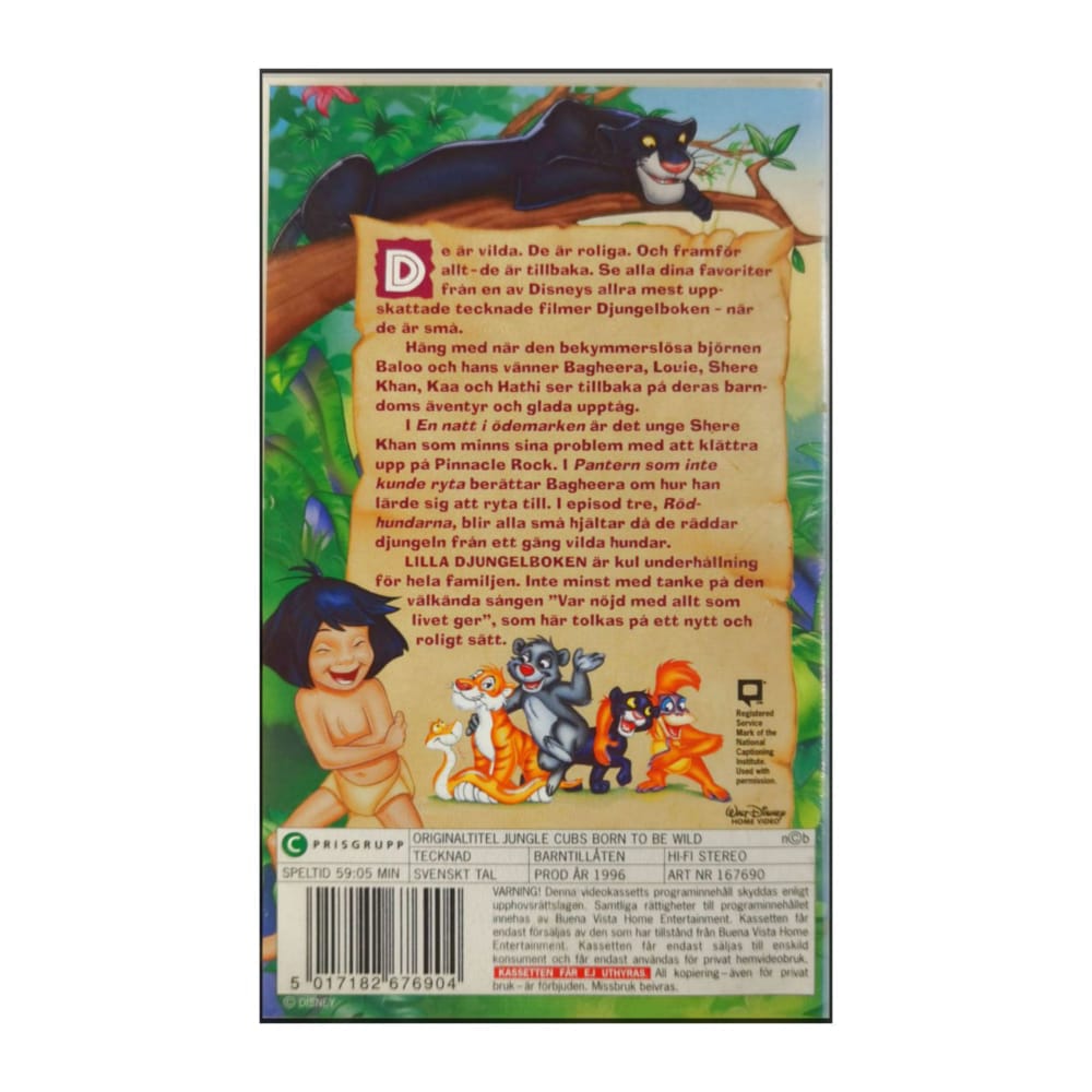 Jungle Cubs (1996) Lilla Djungelboken: Född Att Vara Fri