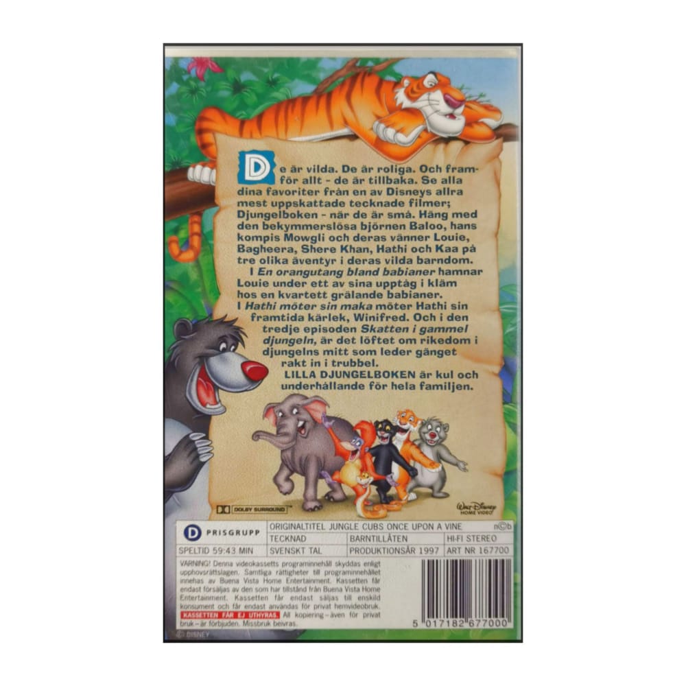 Jungle Cubs (1997) Lilla Djungelboken: Det Var En Gång I Djungeln