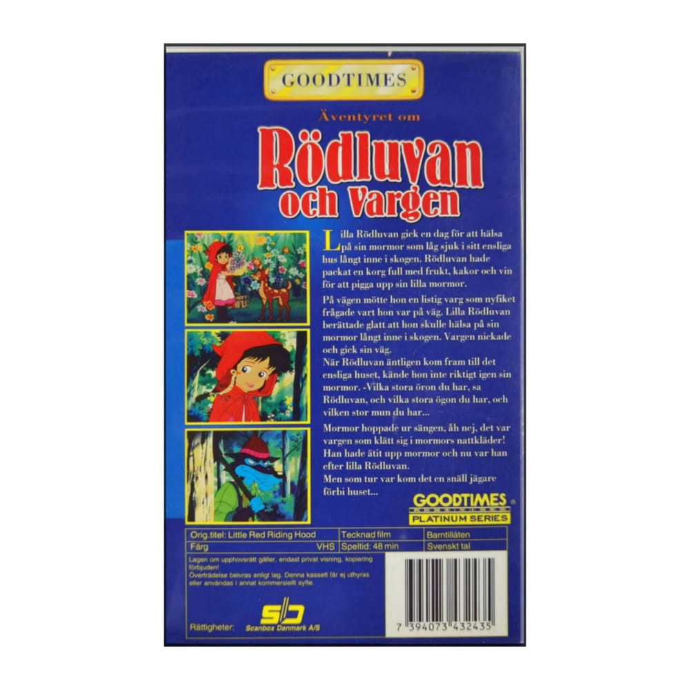 Little Red Riding Hood (1995) Rödluvan Och Vargen