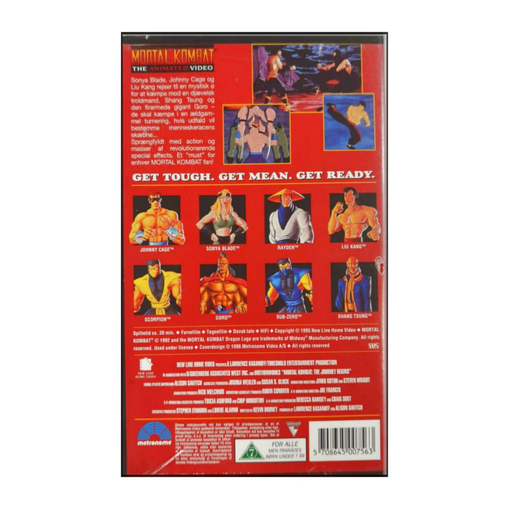 Mortal Kombat: Rejsen Begynder