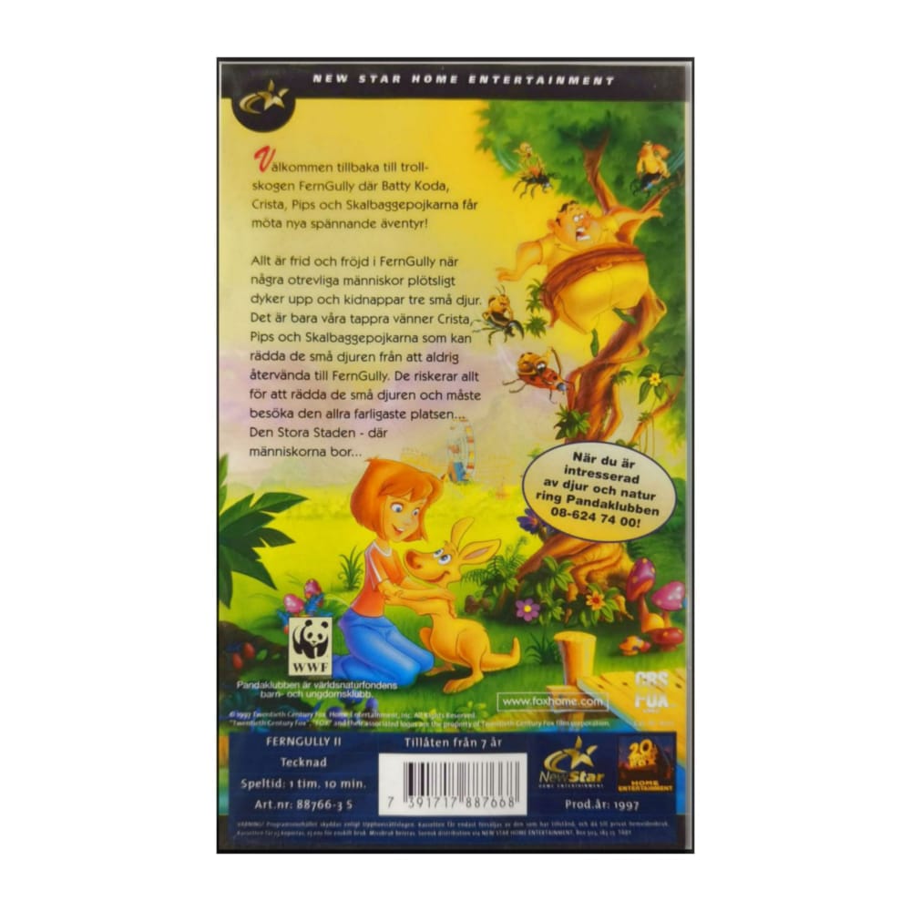 Ferngully 2 (1997) The Magical Rescue Djuren I Fara