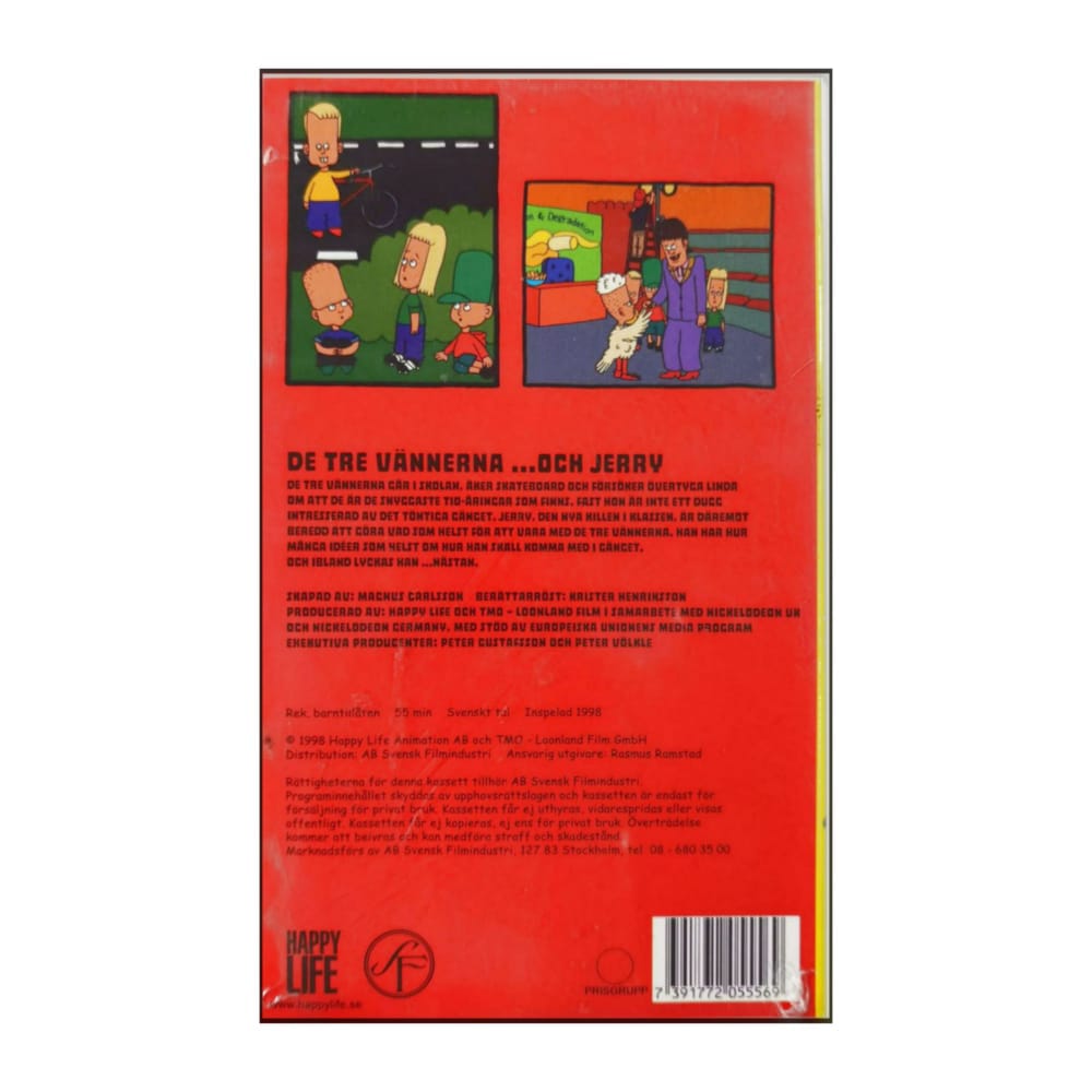 The Three Friends And Jerry | De Tre Vännerna Och Jerry