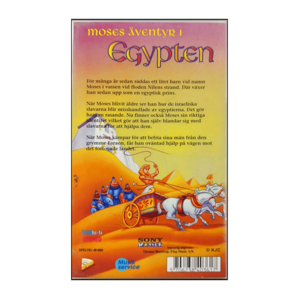 A Tale Of Egypt | Moses Äventyr I Egypten